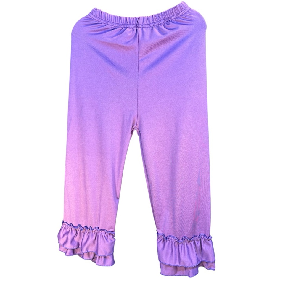 Charlie’s Project Purple Ruffled Twirl Dress Pantaloons Size 5/6 Sunday New - Picture 5 of 6